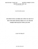 [Luận văn thạc sĩ]_Giải pháp nâng cao hiệu quả công tác quản lý nhà nước đối với hoạt động của các doanh nghiệp