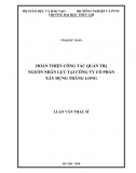 [Luận văn thạc sĩ]_Hoàn thiện công tác quản trị nguồn nhân lực tại Cty CP xây dựng Thăng Long