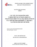 [Khoá luận tốt nghiệp]_ Các yếu tố ảnh hưởng đến ý định tiếp tục sử dụng dịch vụ thanh toán điện tử sau đại dịch Covid-19