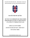 [Khoá luận tốt nghiệp]_ Kế toán xác định KQKD tại công ty khách hàng của công ty TNHH Kế toán AGS
