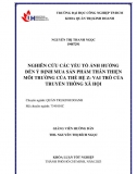 [Khoá luận tốt nghiệp]_ Nghiên cứu các yếu tố ảnh hưởng đến ý định mua sp thân thiện môi trường của thế hệ Z