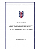 [Luận án tiến sĩ]_ Asymmetric impact of public debt on economic growth – empirical evidence from Vietnam