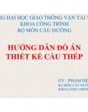 Hướng dẫn đồ án cầu thép ĐH Giao thông vận tải TP HCM