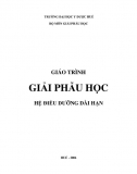 Giáo Trình Giải Phẫu Học ĐH Y Dược Huế