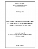 Luận văn thạc sĩ_ Nghiên cứu ảnh hưởng của khối lượng vữa hồ xi măng và tỉ lệ nước xi măng lên ma sát với thành ống bơm