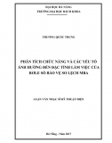 Luận văn thạc sĩ_ Phân tích chức năng và các yếu tố ảnh hưởng đến đặc tính làm việc của rơle số bảo vệ so lệch MBA