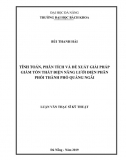 Luận văn thạc sĩ_ Tính toán, phân tích và đề xuất giải pháp giảm tổn thất điện năng lưới điện phân phối