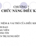 Quản Trị Học – Chức Năng Điều Khiển