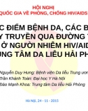 Đặc Điểm Bệnh Da, Các Bệnh Lây Truyền Qua Đường Tình Dục Ở Người Nhiễm HivAids Tại Trung Tâm Da Liễu Hải Phòng 