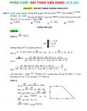 Bài toán vận dụng cao chủ đề 7 tọa độ trong không gian Oxyz (có lời giải)
