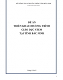 Đề án triển khai chương trình giáo dục STEM tại tỉnh Bắc Ninh