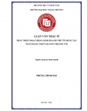 Luận văn thạc sĩ_ Phát triển hoạt động kinh doanh thẻ tín dụng tại ngân hàng Sacombank