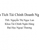 Chương 1. Phân tích Tài chính doanh nghiệp - Ths Nguyễn Thị Ngọc Lan (ĐH Ngoại thương)