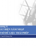 Chương 4. Phát hiện xâm nhập CSDL trái phép - An toàn cơ sở dữ liệu (5 chương) 