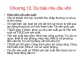 Chương 12. Dự báo nhu cầu vốn
