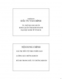 Bài giảng Đầu tư tài chính - Ngô Quang Huân