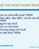 Chương 3. Thuế thu nhập doanh nghiệp - Bài giảng Luật tài chính 2