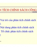 Phân tích chính sách công