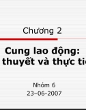 Chương 2. Cung lao động - Lý thuyết và Thực tiễn