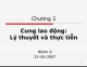 Chương 2. Cung lao động - Lý thuyết và Thực tiễn