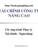 C3. Chính sách cổ tức - Slide Tài chính công ty nâng cao