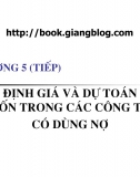 C5. Định giá doanh nghiệp - Slide Tài chính công ty nâng cao