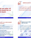 Chương 6. Định giá bán sản phẩm, kế toán quản trị doanh thu và KQKD - Vũ Quang Kết