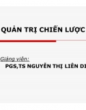 Nhập môn Quản trị chiến lược - Nguyễn Thị Liên Diệp