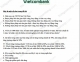 Đề thi Tín dụng Vietcombank (VCB) Bắc Giang - Bắc Ninh (11-10-2012)