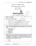 Giải đề thi Tín dụng Vietcombank (VCB) Bắc Giang - Bắc Ninh (11-10-2012)