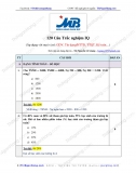 120 câu trắc nghiệm IQ - Thi MB 2016 (có Đáp án chi tiết)