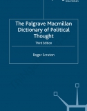 The Palgrave Macmillan Từ điển Tư tưởng chính trị - Roger Scruton