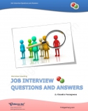 Job Interview Questions - Tổng hợp câu hỏi phỏng vấn (Chandra Vennapoosa)
