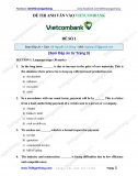 Đề thi Anh Văn vào Vietcombank (Đề số 1) (kèm Đáp án và Dịch)