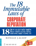 Ebook: 18 quy luật bất biến phát triển thương hiệu công ty - Ronald J.Alshop