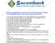 100 câu hỏi thi vị trí Giao dịch viên Sacombank 2013