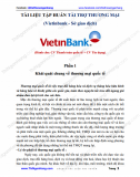 Tài liệu tập huấn Tài trợ thương mại - Vietinbank Sở giao dịch