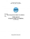 Giáo trình Quản trị hành chính văn phòng - Dành cho NV Hành chính nhân sự