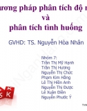 Phân tích độ nhạy và Phân tích tình huống (Bài giảng Phân tích rủi ro)