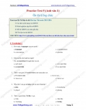 Đáp án Anh văn - Practice Test - Ôn thi Công chức