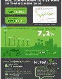 (Infographic) Bức tranh kinh tế Việt Nam 10 tháng đầu 2016