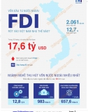 (Infographic) Toàn cảnh vốn FDI rót vào Việt Nam 10 tháng đầu 2016