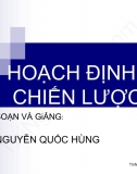 Hoạch định chiến lược PR - Nguyễn Quốc Hùng