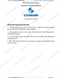 Đề thi nhân viên Tín dụng Eximbank TP Hồ Chí Minh (14-8-2012)