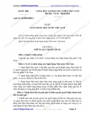 Luật Ngân hàng Nhà nước 46-2010-QH12 (ngày 16-6-2010)