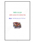 Tiểu luận - Xuất khẩu thủy sản ở Việt Nam