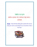 Quan hệ biện chứng giữa sự phát triển của lực lượng sản xuất và sự đa dạng hoá các loại hình sở hữu ở Việt Nam