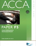 Giáo trình ACCA - F5 - 2010