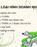 Các loại hình doanh nghiệp