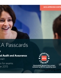 Giáo trình ACCA (P7) Kiểm toán và dịch vụ kiểm toán nâng cao (Passcards)